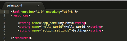Figure 1: Legacy strings.xml