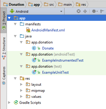 Figure 2: Create new packages and populate by drag and drop