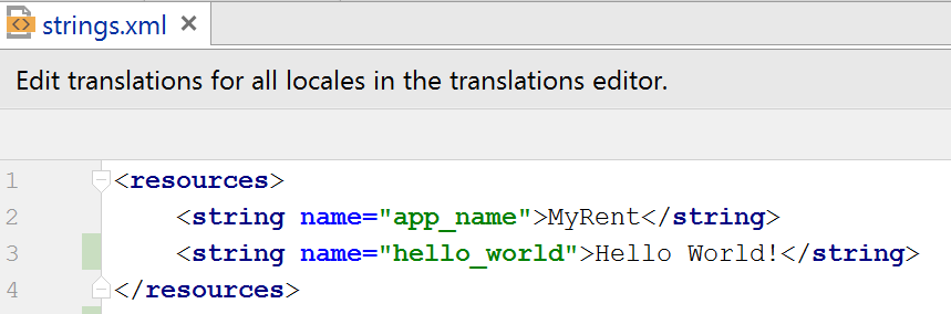 Figure 1: Legacy strings.xml